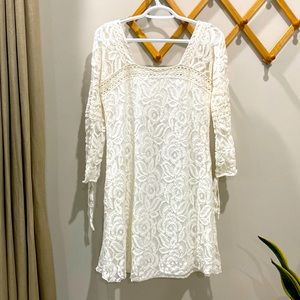 Solitaire Boho Lace Dress Sz S
